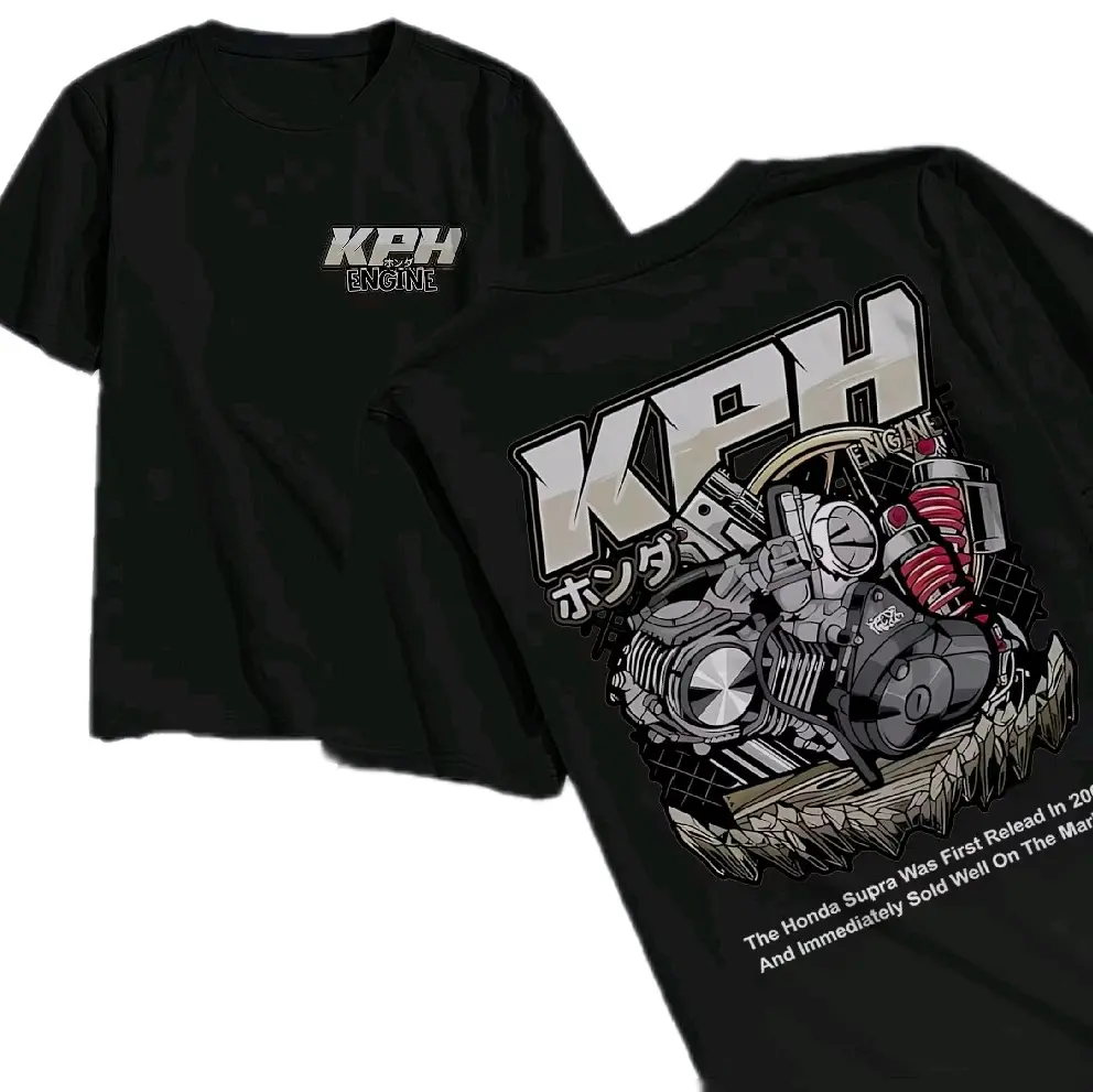 KAOS KPH ENGINE THE HONDA - Tshirt Katun Lembut dan Nyaman
