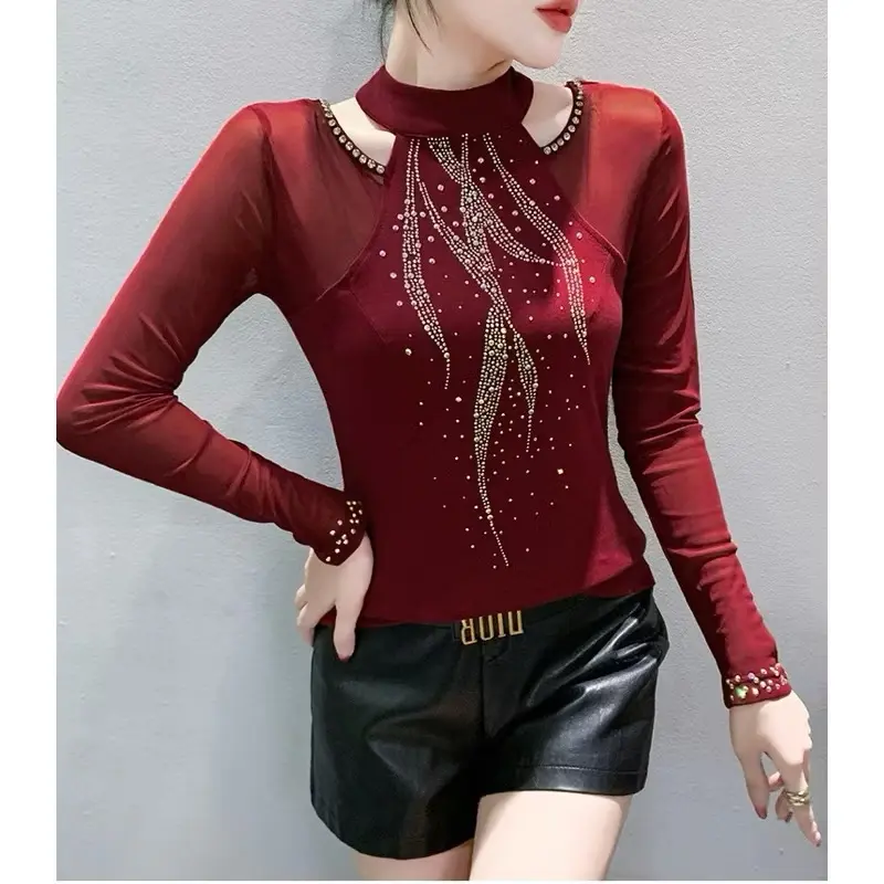 BA 04 Blouses Turtle Nech Blink Blink Atasan dewasa
