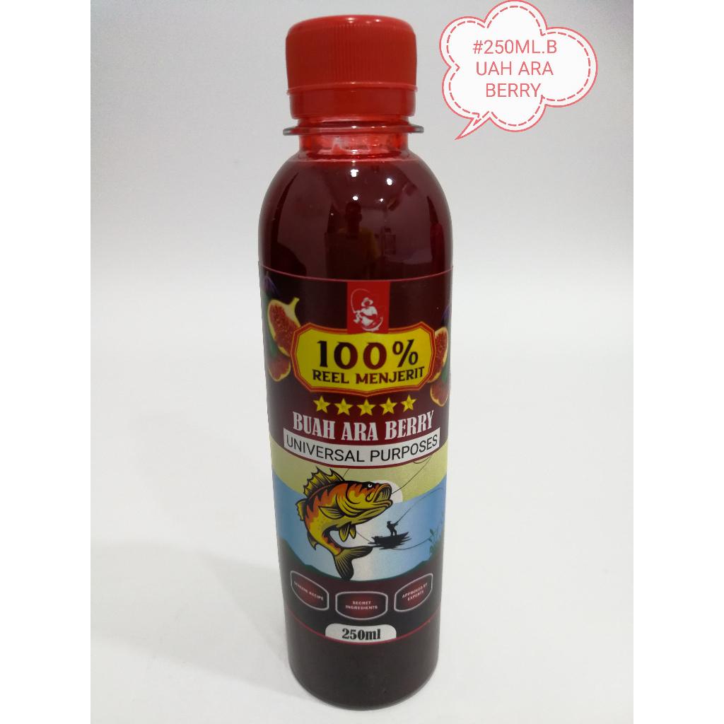 Reel Menjerit Buah Ara Berry Fishing Fish Pancing Memancing Ikan 250ml