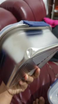 Product Review of “COD”(Lunch box)3pcs-nampan sus Kedap Udara, Tahan Suhu Tinggi, Cocok untuk Kulkas dan Aktivitas Luar Ruangan/ES Kotak Makanan Stainless Steel Food Grade Dengan Penutup Kedap Kotak Penyimpanan Makanan Stainless Steel Tebal dengan Tutup/live from L** 0