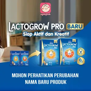 NESTLE LACTOGROW PRO 1+ 3+  VANILA MADU SUSU BUBUK PERTUMBUHAN ANAK 1-3 TAHUN 3-5 TAHUN BOX 1Kg