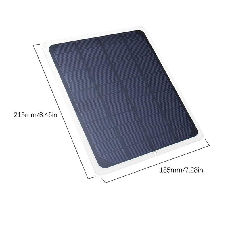 Product Introduction of 20W/30W Solar Panel Solar Battery Charger Maintainer 12V Portable Waterproof Solar Panel Battery Charging Kit for Car Automotive Motorcycle Outdoor Camping 6