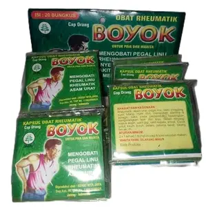 BOYOK herbal pegal linu original produk isi 1 renceng isi 20 sachet