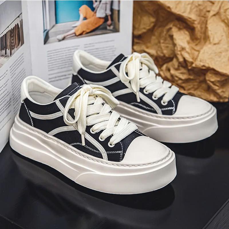 Giày sneaker nam LAKINTA giày thể thao nam đơn giản đế cao su G3553