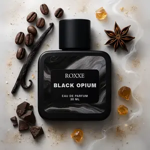 Roxxe - Black Opium Parfum Wanginya Tahan Lama Kualitas Eau De Parfum Premium Pria dan Wanita Parfume Minyak dan spray