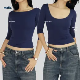 fave black longsleeves top double lined in & reversible