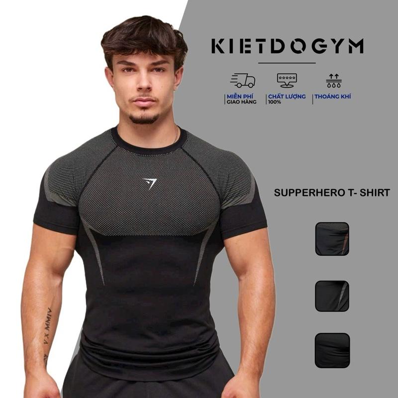 [MỚI] Áo Thun Thể Thao GYMS ONY Tập Gym Nam, Chất Thun Poli Co Giãn Thoải Mái Vận Động Thể Thao