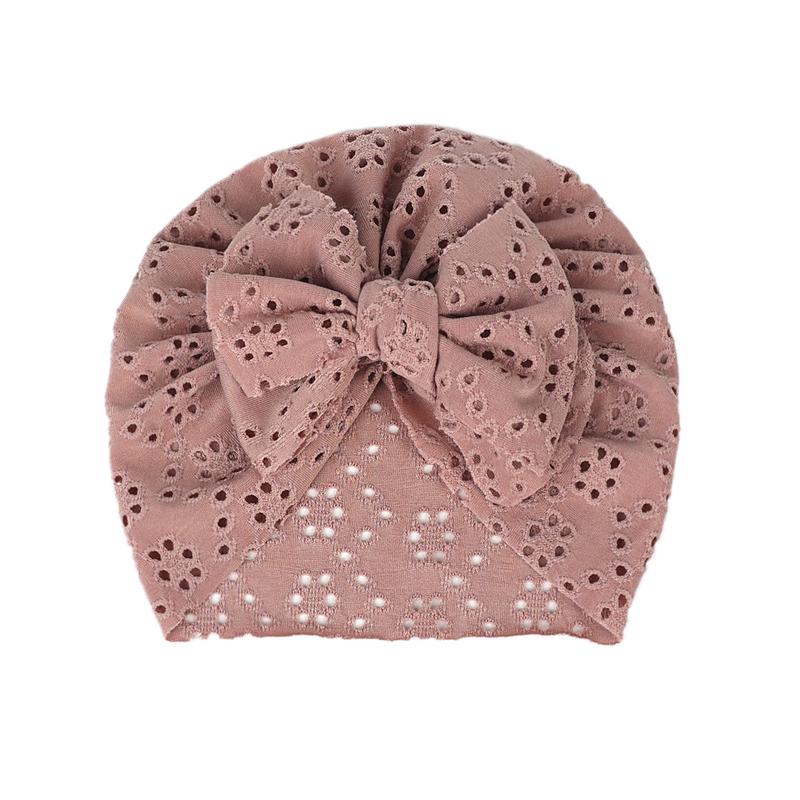 Product Introduction of Baby Cap Summer Mesh Baby Girl Hat Cute Bow Infant Baby Bonnet Cap Soft Elastic Newborn Beanie 17