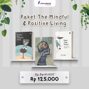 Promo Paket Hemat Dapat 3 Buku Paket Mindful & Positive Living Everything About Overthinking  Positivity Power  Kamu Tidak Sendiri - Caesar
