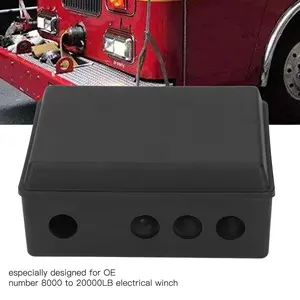 Electric Winch Cover Box Winch Controller Housing ABS High Strength Box Kit for 8000 to 20000LB Electric Winch