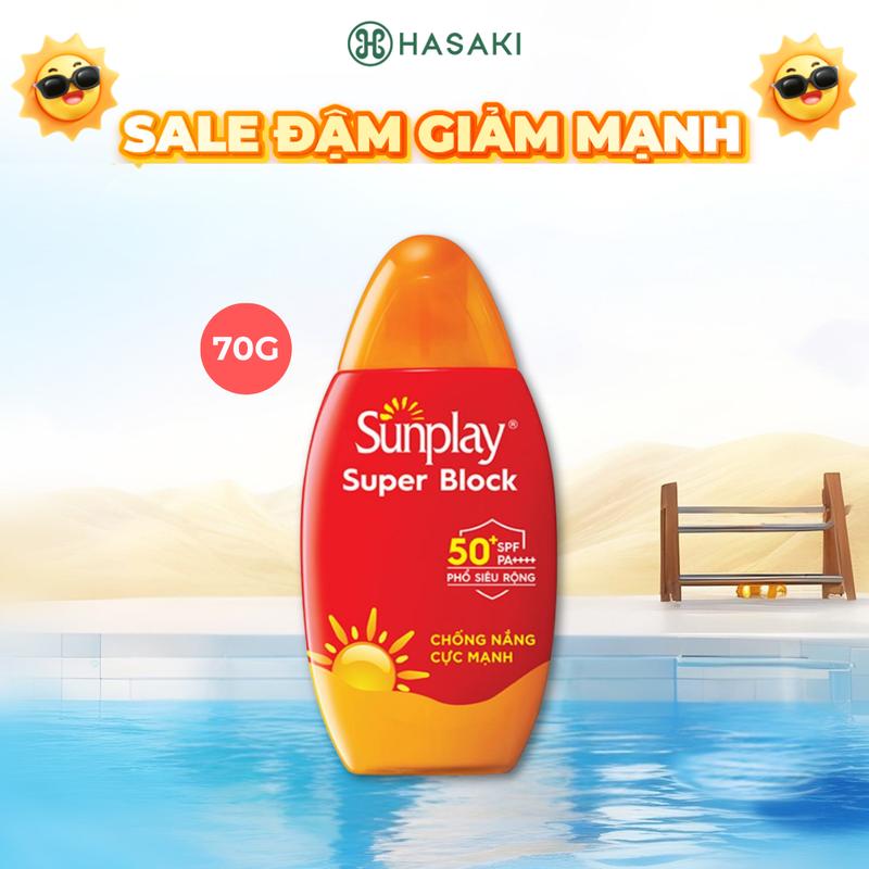 Sữa Chống Nắng Sunplay Bảo Vệ Vượt Trội SPF50+ PA++++ 70g | HASAKI BEAUTY