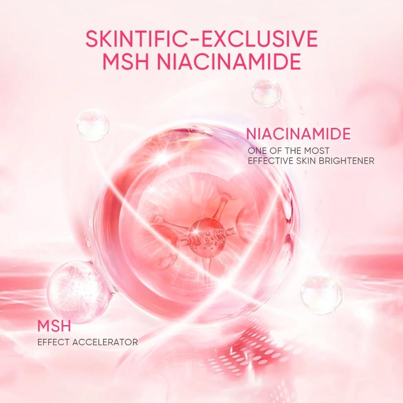 Product Introduction of SKINTIFIC MSH Niacinamide whitening Gel moisturiser Glowing Moisturizer Fades Dark Spot Cream 7