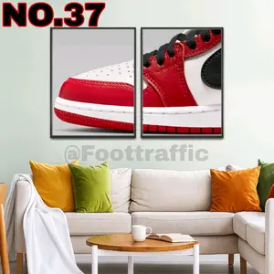NO.37 CHECKOUT 4IR JURDAN RED WHITE  LOW (PENDEK)