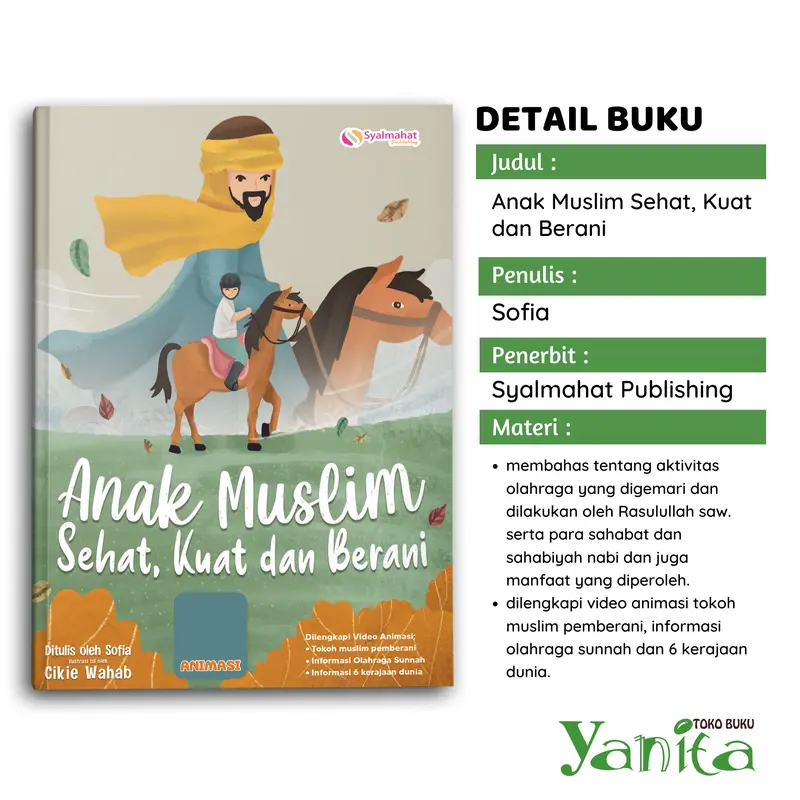 Buku Islami Islam Anak Muslim Sehat Kuat dan Berani 1