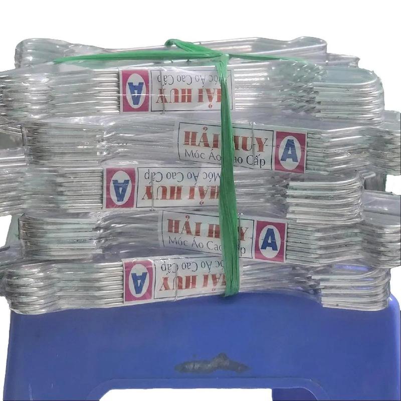 (Gía Tại Xưởng)MÓC MỎNG VỪA TREO ĐỒ THUN, ĐỒ NHẸ- Combo 50 Móc Treo Quần Áo Cao Cấp Hải Huy, Việt Hưng Loại A Vừa- dài 39cm bảng lỗ pegboard