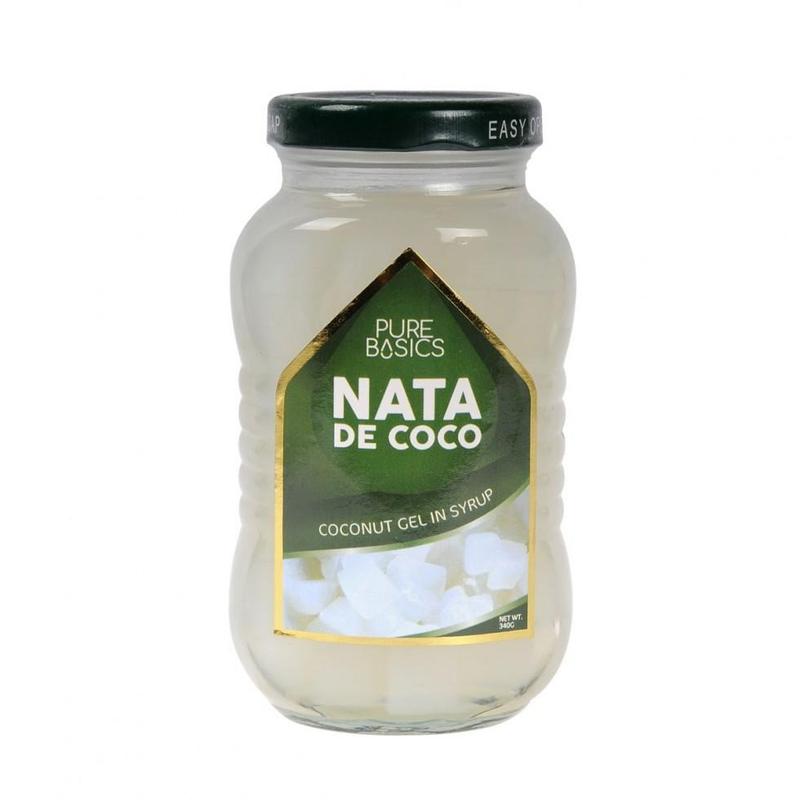 Pure Basics Nata White Coconut Gel 340g Jelly Snack - TikTok Shop ...