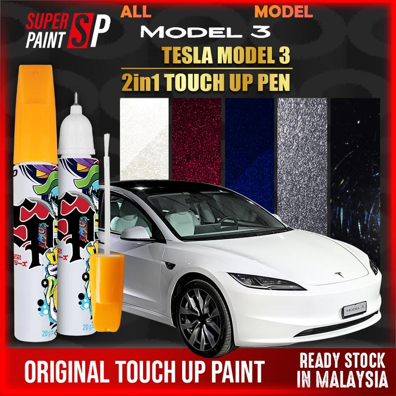 TESLA MODEL 3 】 Car Touch Up Pen All Colors Touch Up Paint - TikTok ...