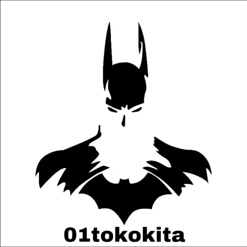 ￼STICKER CUTTING SUPERHERO BATMAN SILUET CUTTING STIKER HELM MOTOR MOBIL GROSIR Motorcycle 3