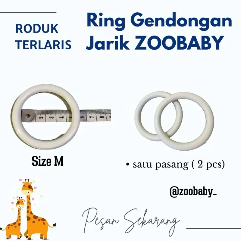 ￼Ring gendongan baby untuk kain jarik tanpa celah