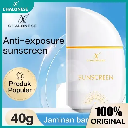 【COD】CHALONESE Sunscreen BPOM SPF50 PA+++ Ceramide Serum Sunscreen ANTI UVA UVB All Day 24H Skincare Sunblock 2
