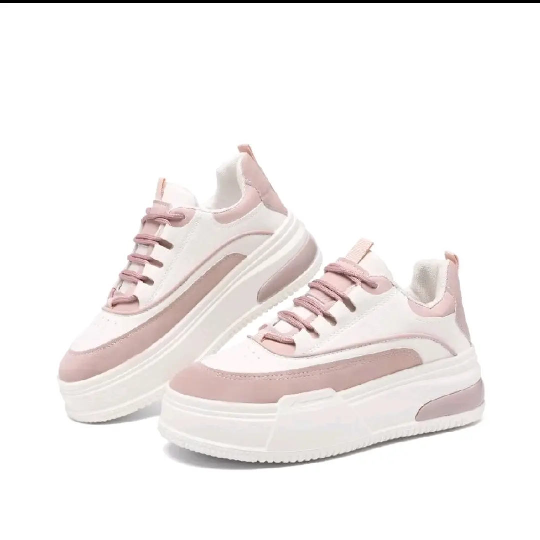 Sepatu Olahraga Wanita Jaemin Sport Putih Kasual Sneakers dengan Sol Empuk dan Fleksibel - Casual sepatukets