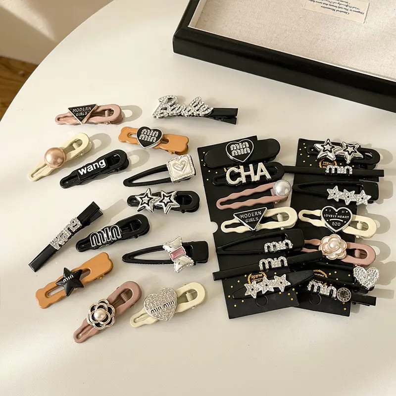 Set Jepit Rambut Wanita Y2K Isi 6 Aksesoris Rambut Wanita Fashion Korea MCO 11320A-C