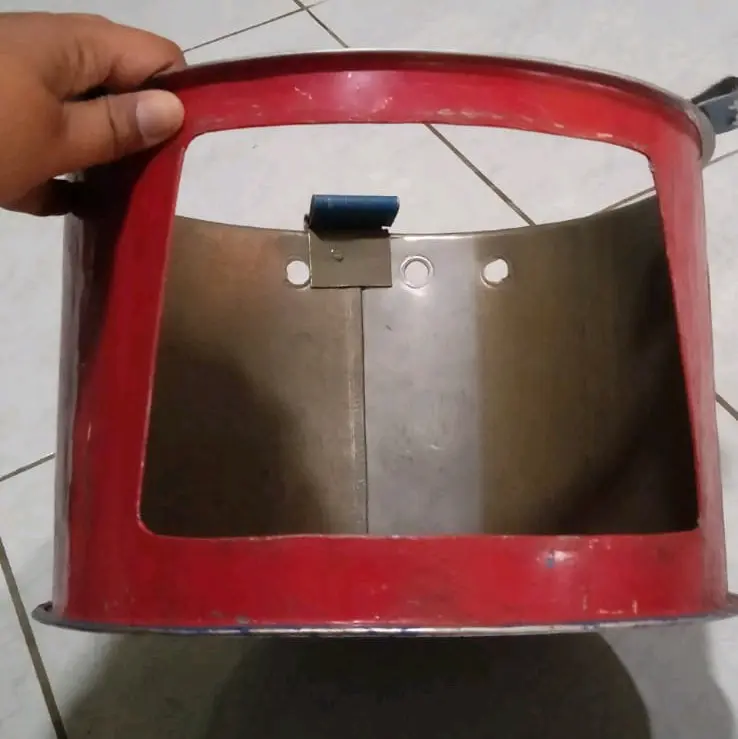 Tungku Kayu Bakar D28cm bhn drum 8