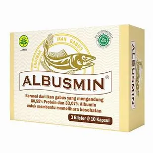ALBUSMIN Box 30 Kapsul - Suplemen Kesehatan