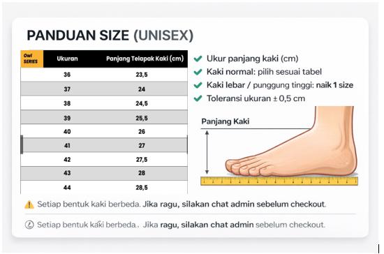 PRAYERKIDS - Sepatu Lokal - OWL X ORA - Offwhite Casual Shoes Sneakers Pria Kasual Wanita Snekers Putih