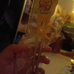 Hayylife Sumpit Belajar Anak-Anak - 304 Stainless Sumpit Latihan Anak Kartun Anak Motif HL-ECA601 makan