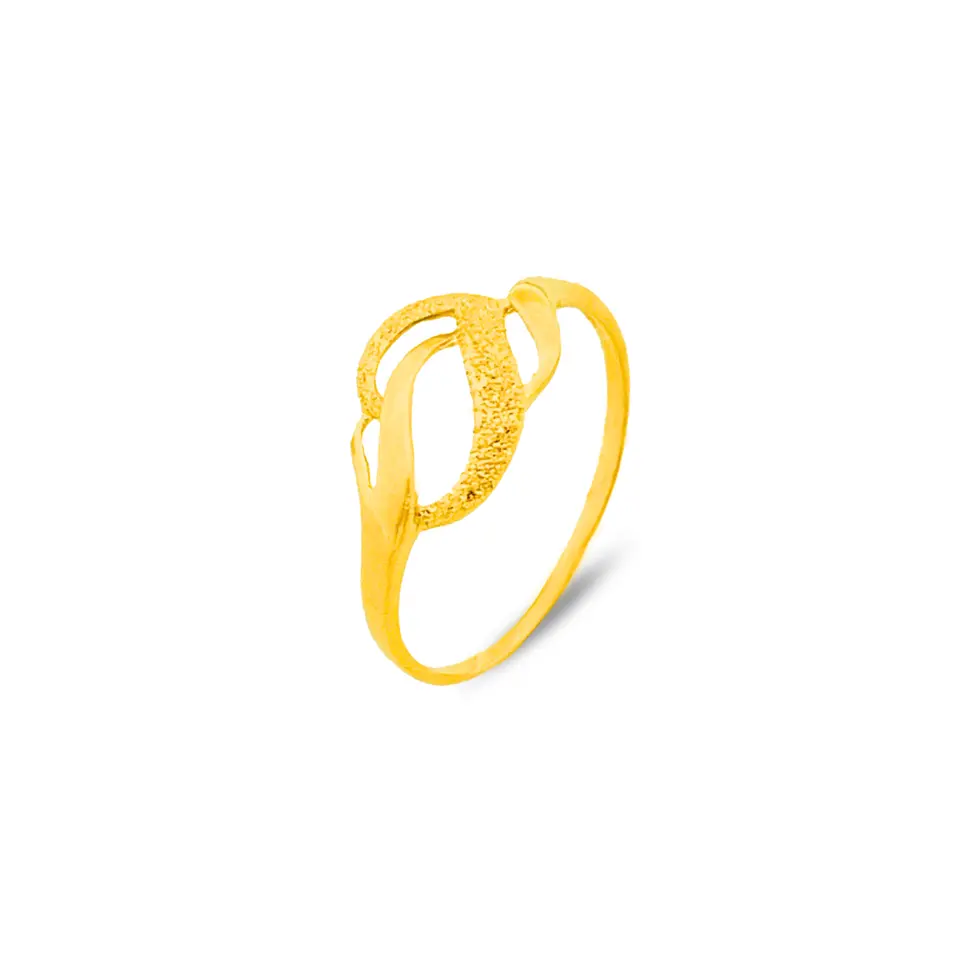 Top Cash Jewellery 916 Golden Glitz Ring