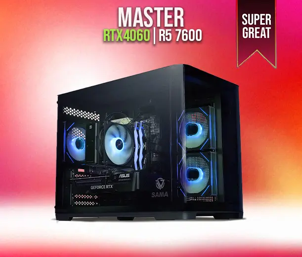 MASTER M22 | RTX 4060 | Ryzen 5 7600