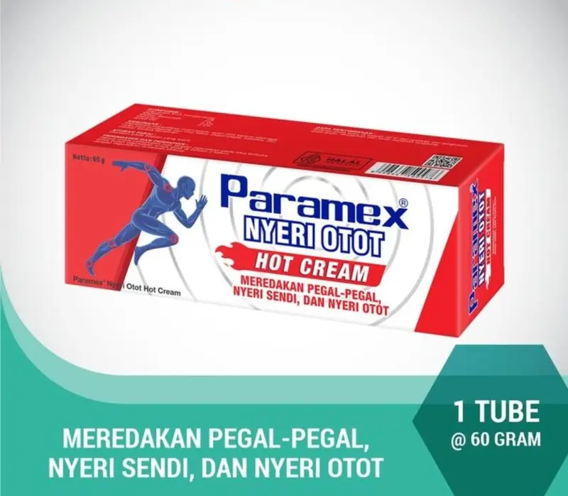 Paramex Nyeri Otot Hot Cream 60 g 0