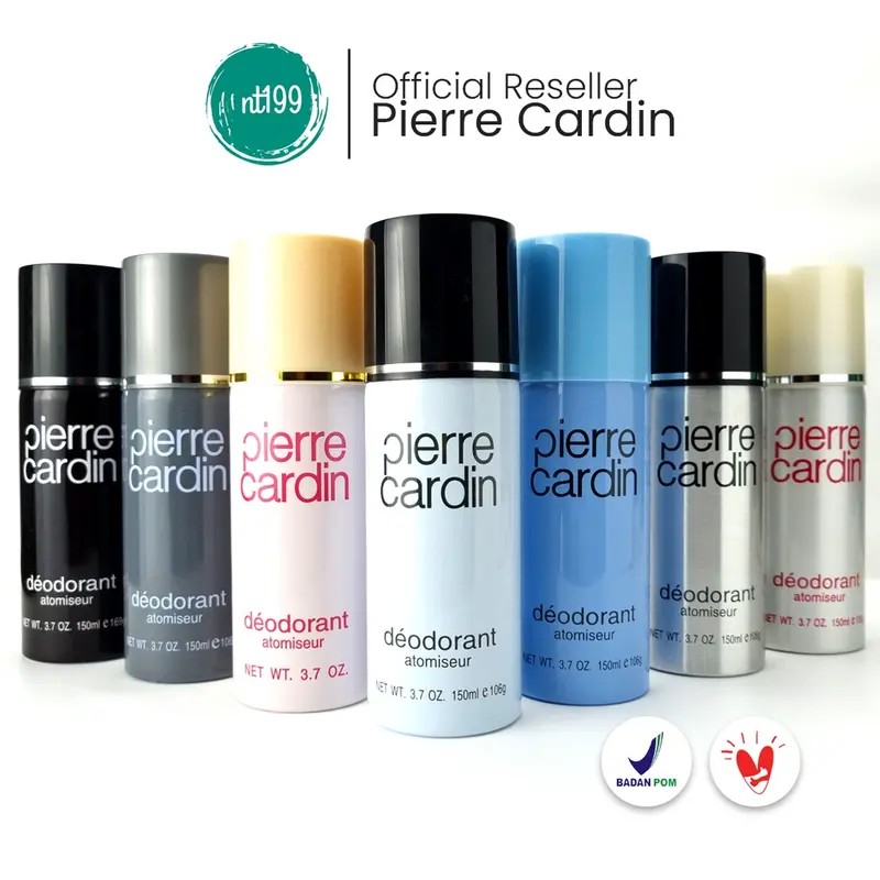 Pierre Cardin Deodorant Spray 150 ml BPOM Original 0