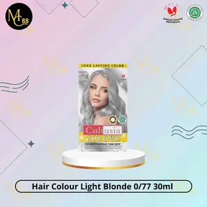 Cultusia Hair Colour Light Blonde 0/77 30ml Pewarna Cat Dye