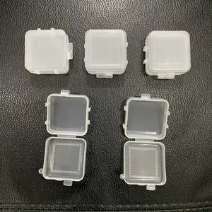 ￼Paket 5 PCS Kotak Mini Plastik Tempat Perhiasan Memori Kotak Kecil Organizer Serbaguna