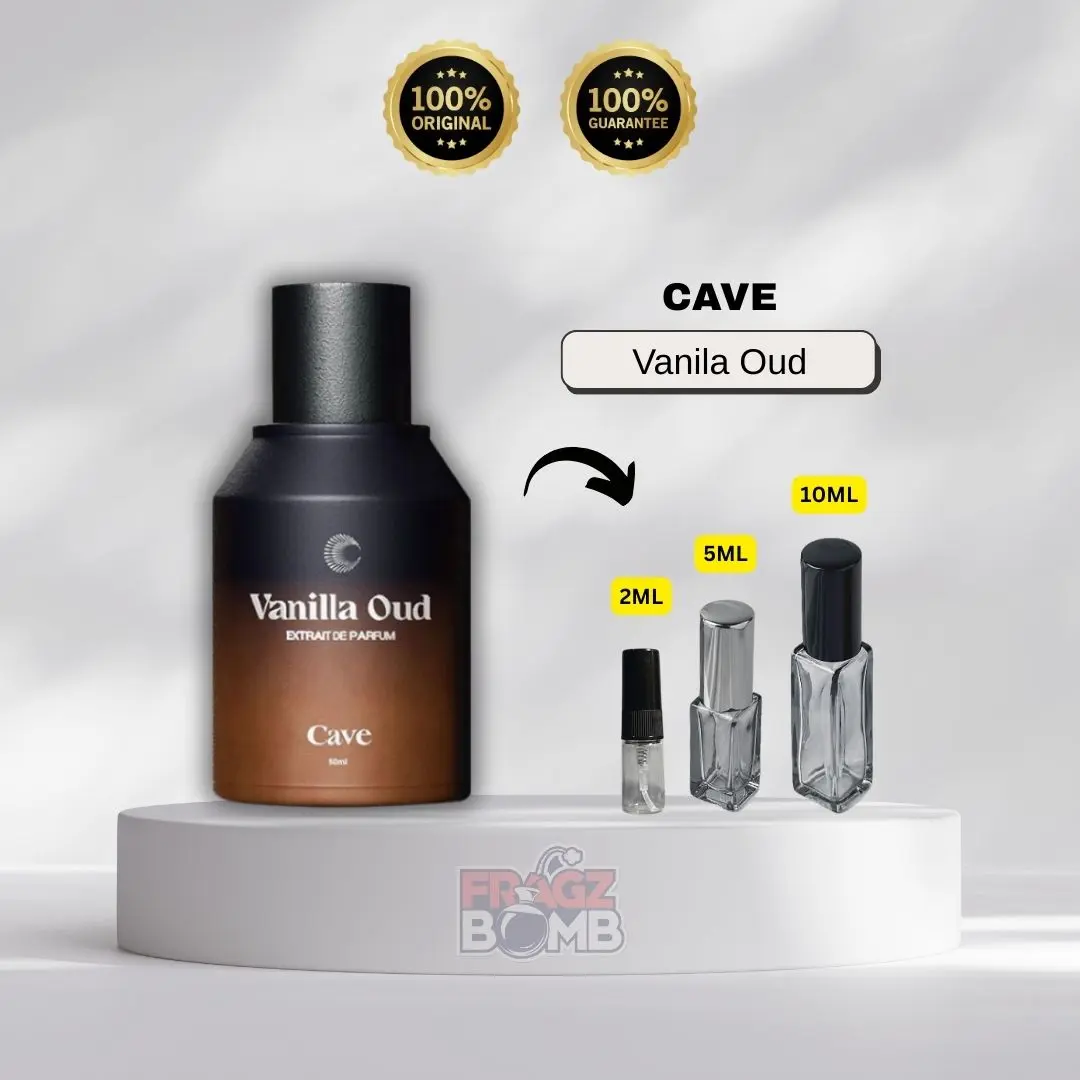 [DECANT] CAVE Vanila Oud - Parfum Pria Tahan Lama