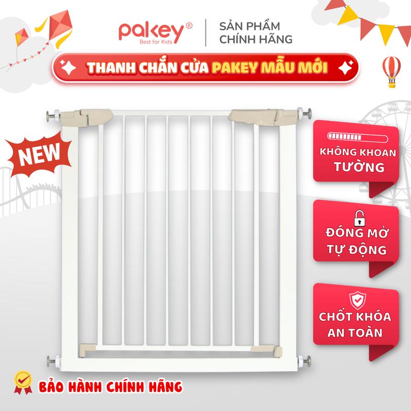 Thanh Chắn Cửa, Thanh Chắn Cầu Thang Pakey Không Cần Khoan Đục, Chiều Cao 76cm, Khung thép Chắc Chắn P-CC04