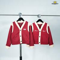 Gambar KiddSupply Cardigan Rugby Anak KIDD Sign Maroon Cream | Outer Kids Unisex | KD-CG007 - Maroon Cream, M dari KIDDSUPPLY Kab. Banyuwangi 4 Tokopedia