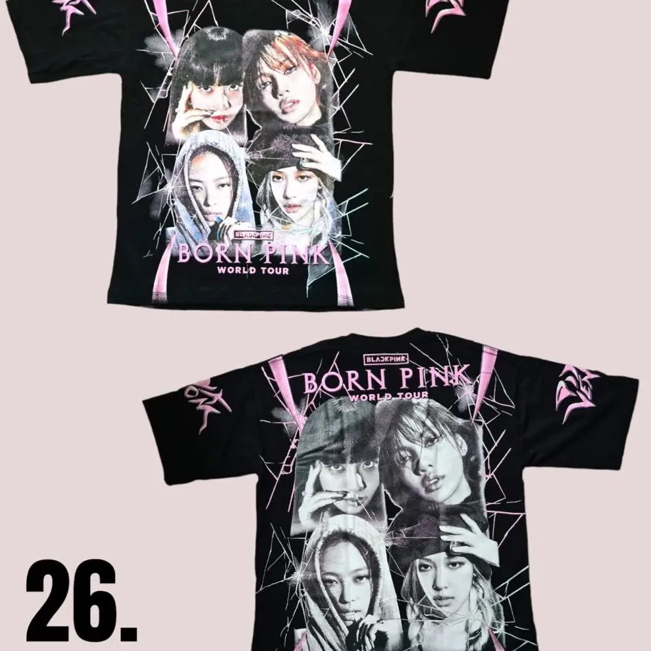 Blackpink Graphic Tee Oversize