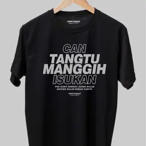 Kaos Tulisan Sunda Can Tangtu Manggih Baju Distro Jampe Pamake