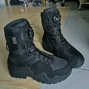 sepatu pdl tali putar terbaru tni polri security sepatu pdl boa sepatu pdl boot original caanggo militery Shoes Hitam Kasual Pria