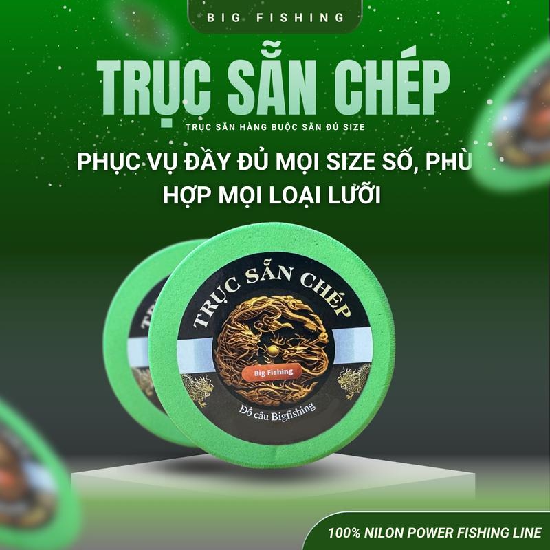 Trục chép buộc sẵn Bigfishing tại việt nam thủ công câu cá rô chép