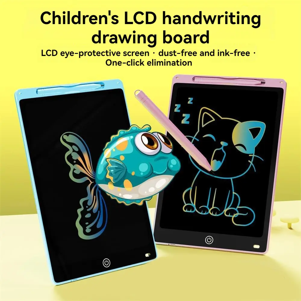 Children's Drawing Board LED Handwriting Board Painting Board Baby Home Graffiti Painting Electronic Writing Board Toy Girl