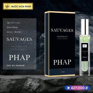 Nước hoa Pháp Sauvages 15ml chính hãng - Mùi hương nam tính, mạnh mẽ và sức sống