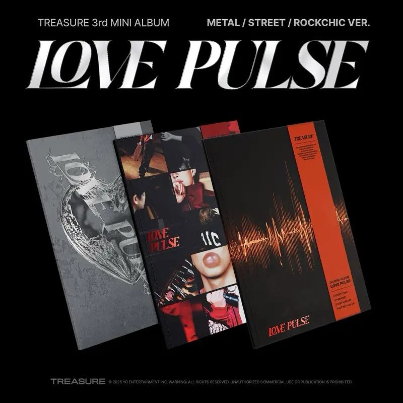 are the treasure love pulse photocard signature is real - TikTok