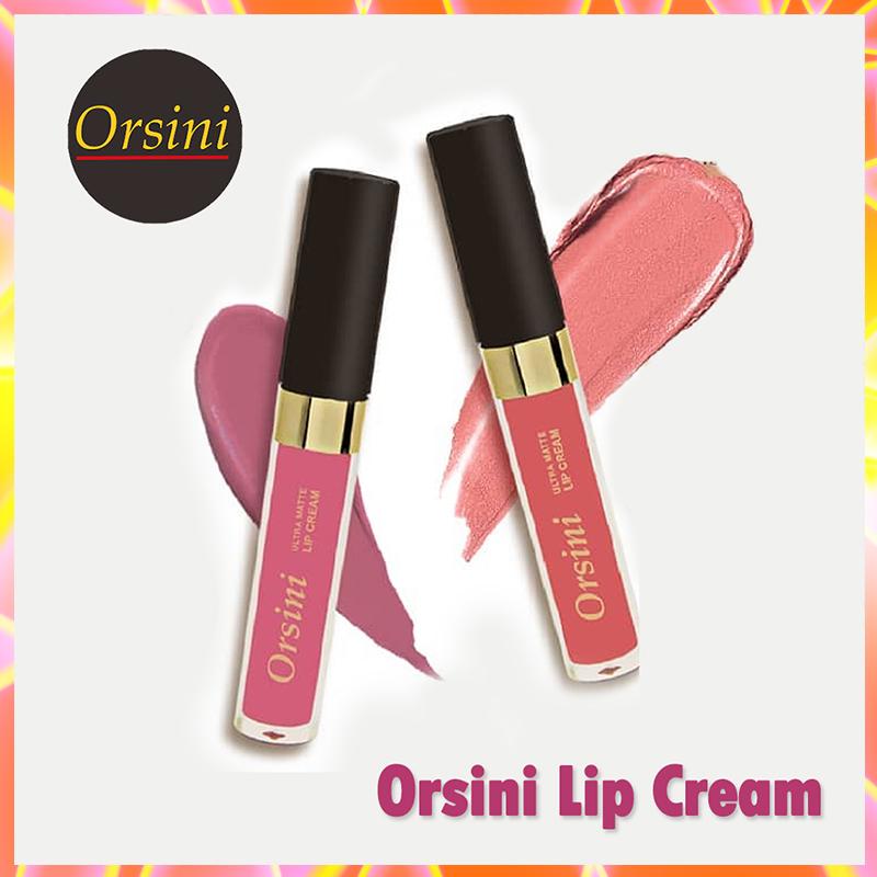 Orsini Lip Cream Waterproof Lipcream Matte Ringan Dan Lembab Di Bibir Warna Tahan Lama 2