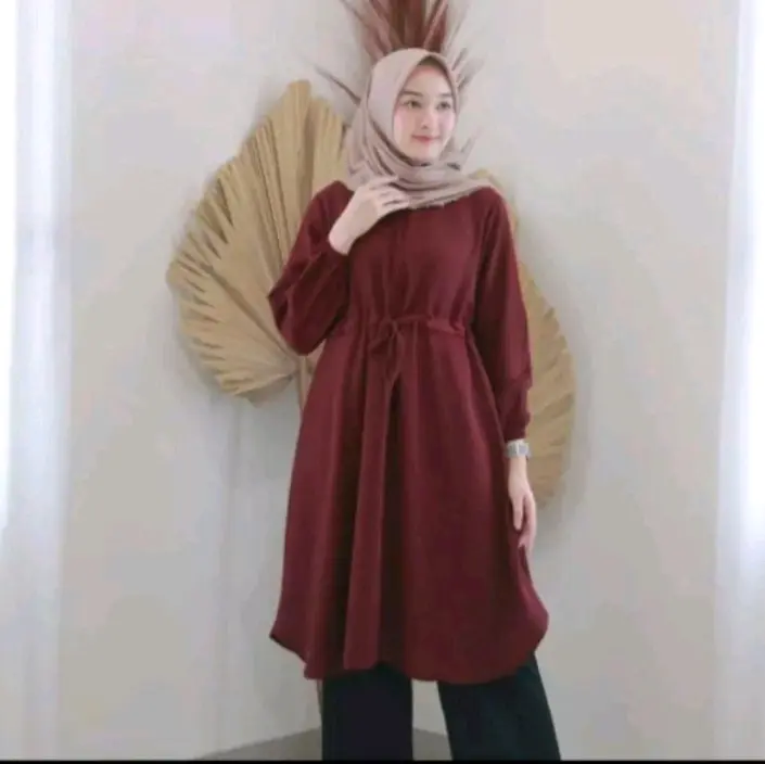 nadira tunik wanita terbaru tunik viral Atasan 0