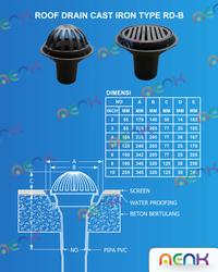 Gambar Roof Drain Cast Iron Type 3 Susun dia. 4'' inch dari aenk Kota Tangerang 5 Tokopedia