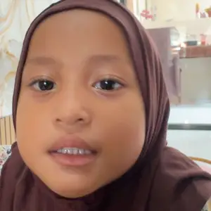 Kiswah - Hijab Anak Malika Dagu Karet Rayon Super Premium Instan Non Pad Lembut 2-13 Thn